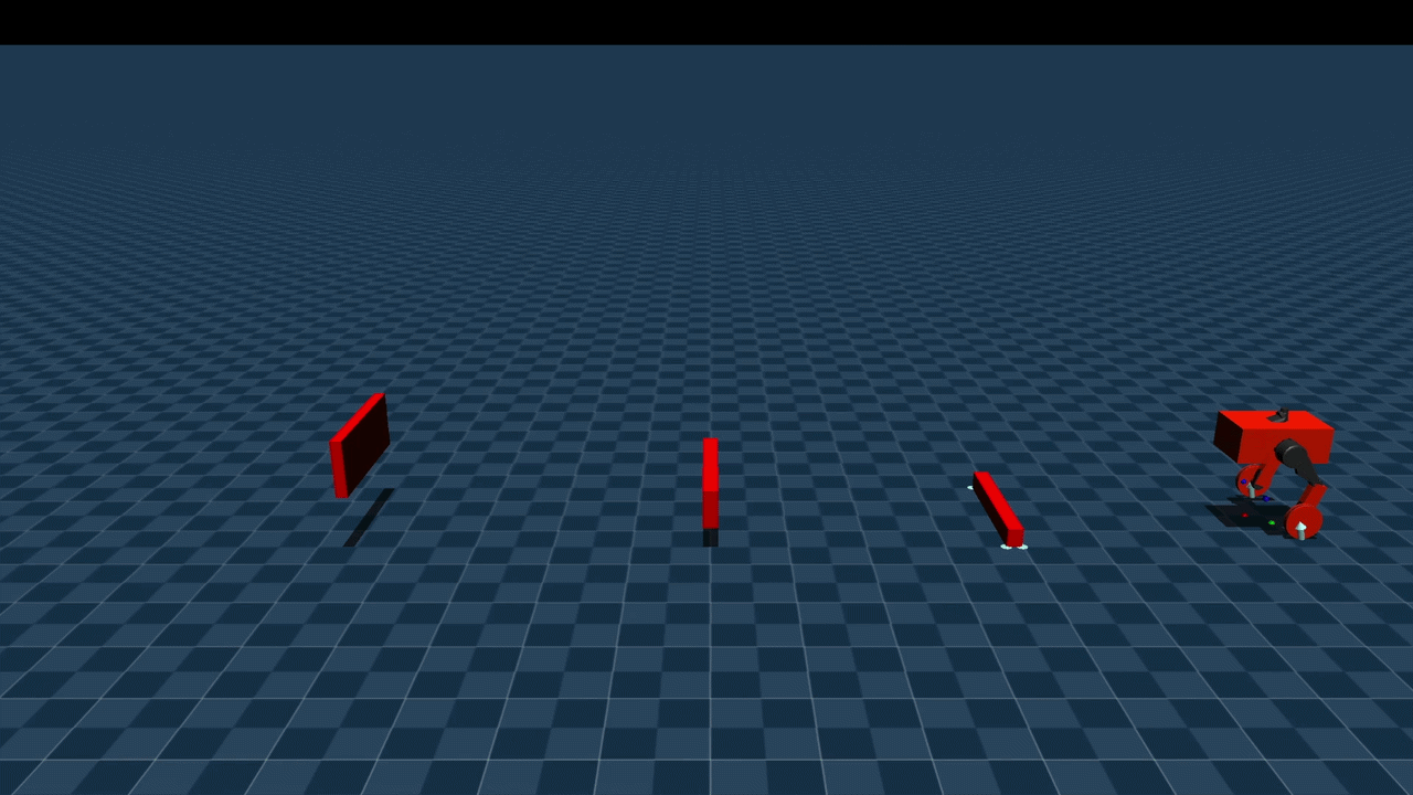 Jumping obstacle avoidance animation